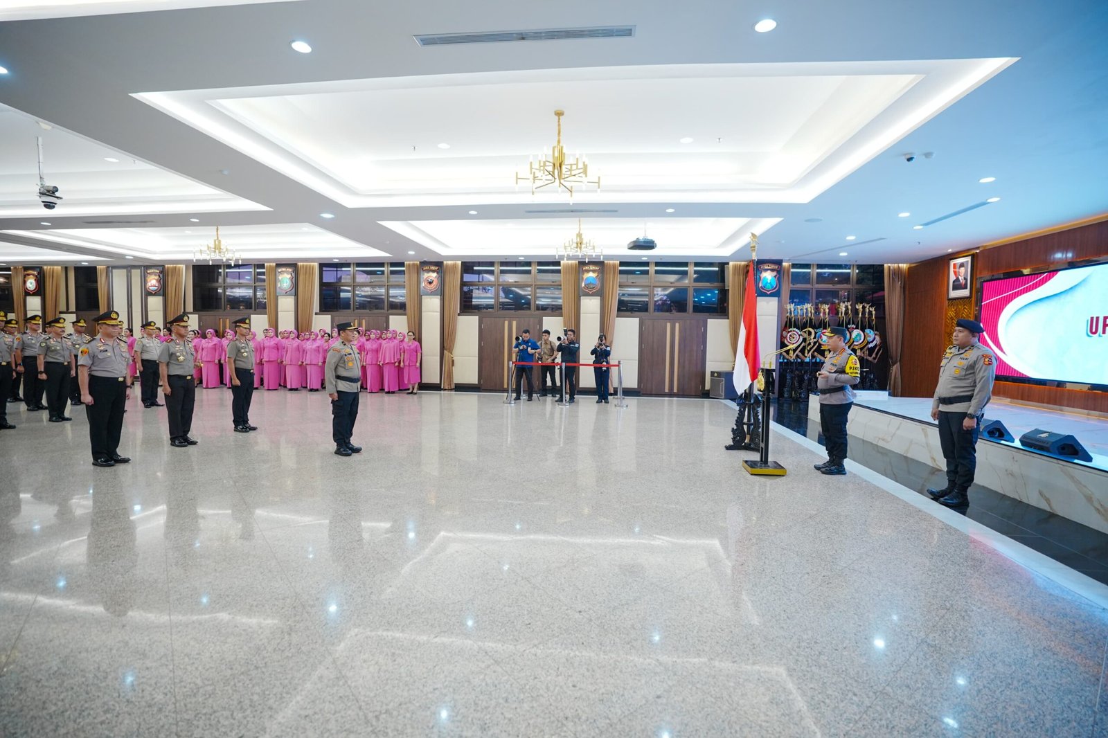 Kapolri Pimpin Korps Raport 38 Pati