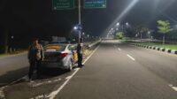 Patroli Blue Light Polsek Kediri, Antisipasi 3C dan Balap Liar di Jalur BIL I dan BIL II