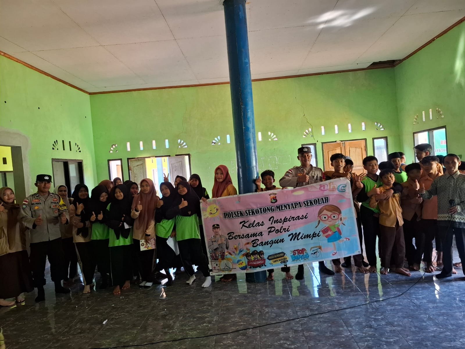 Kolaborasi Polsek dan Pesantren: Bangun Karakter Santri Sejak Dini