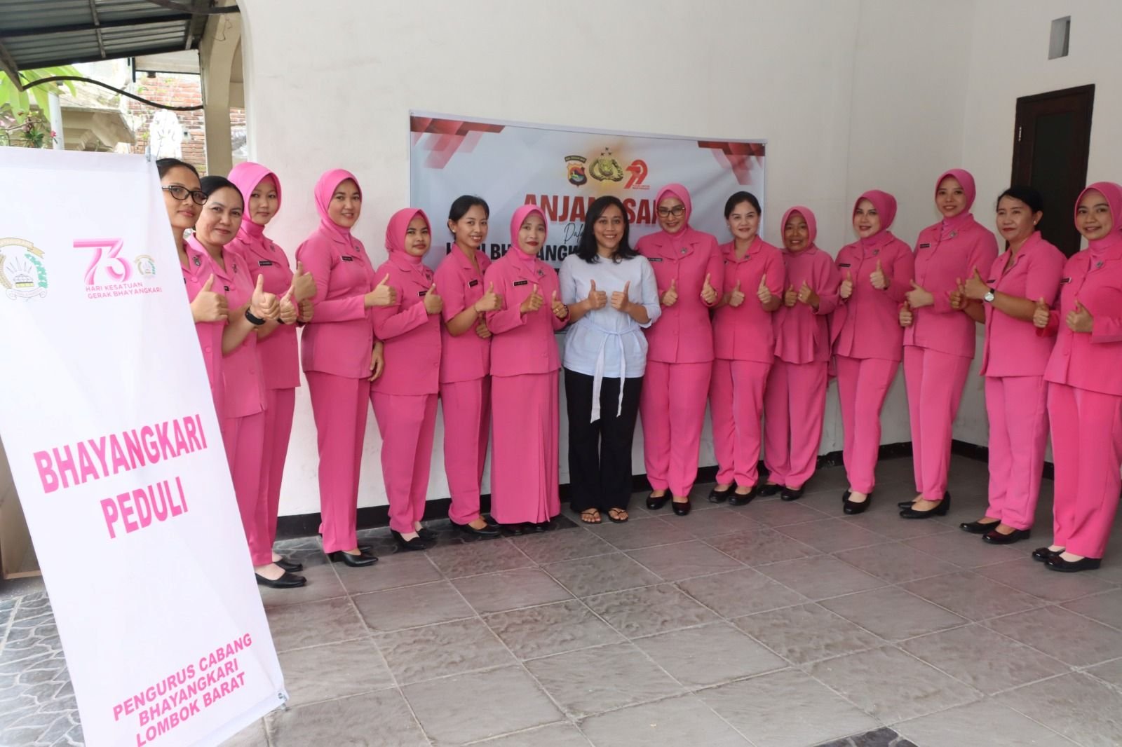 Anjangsana Polres Lombok Barat di Labuapi, Bentuk Nyata Kepedulian Polri