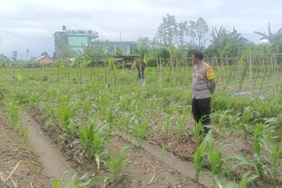 Silaturahmi Polisi dan Petani, Perkuat Pangan dan Keamanan Desa