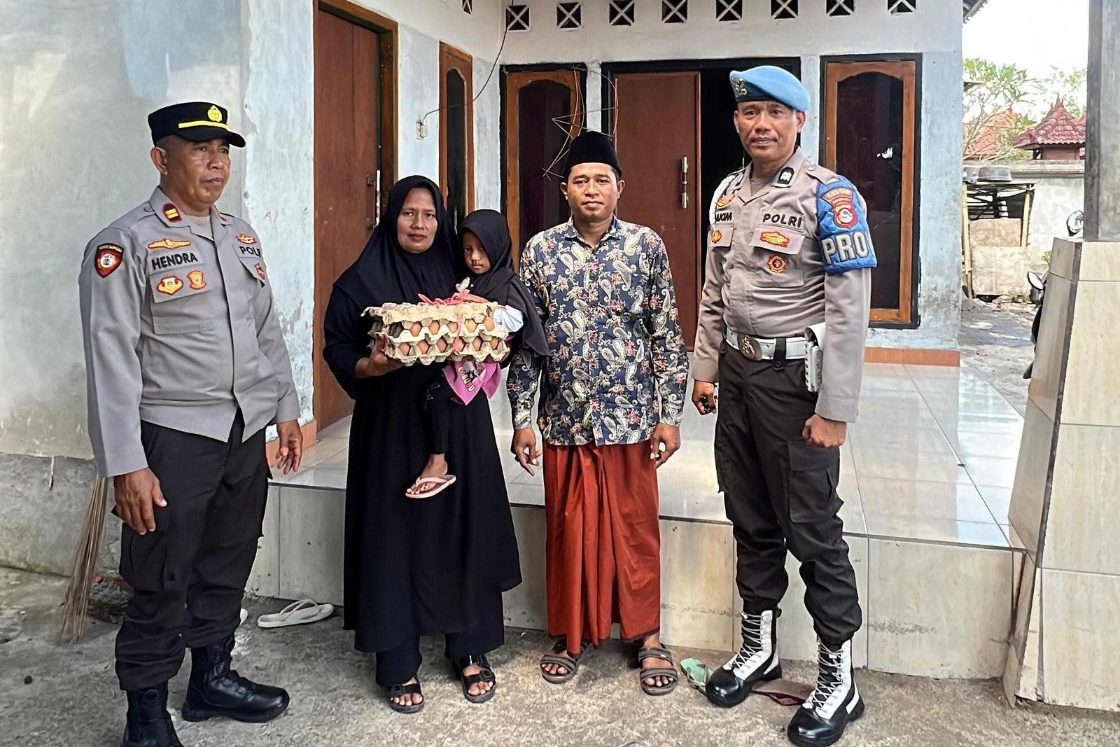 Polres Lombok Barat Gencarkan Gerakan Polsek Kediri Peduli Stunting