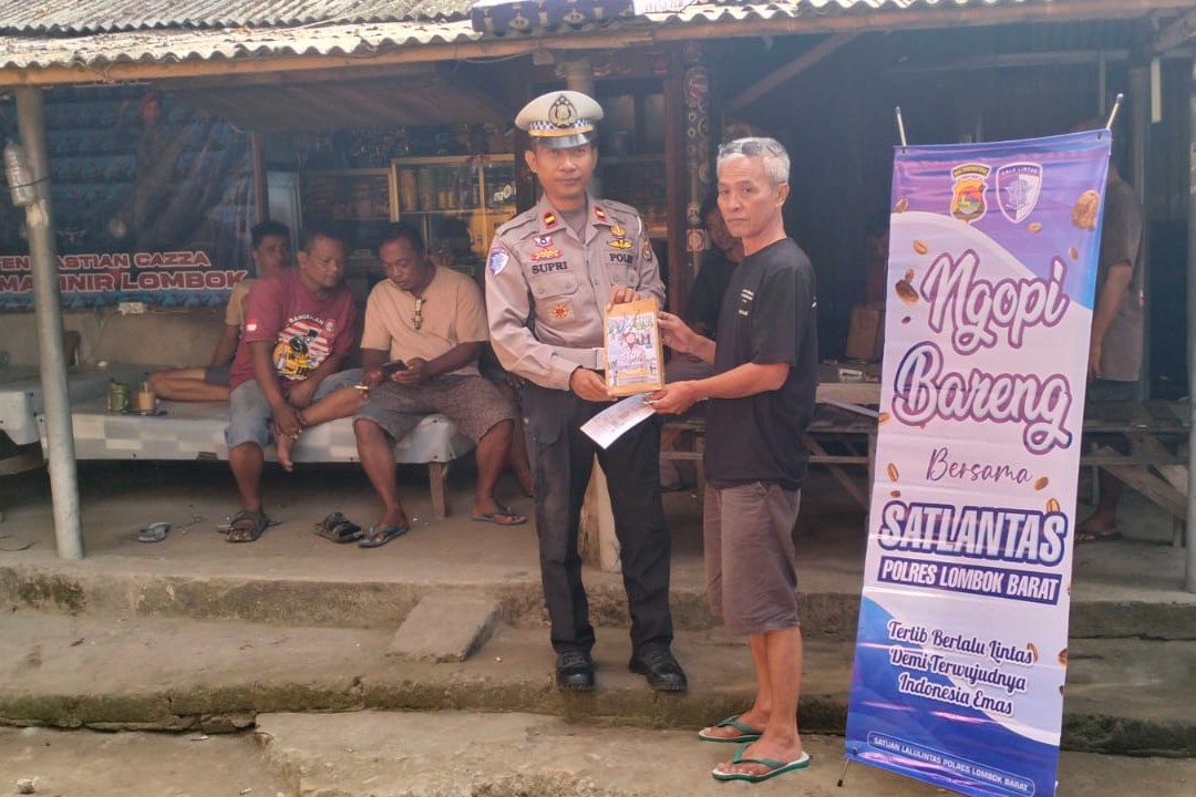 Ajak Sopir Truk Wujudkan Kamseltibcar Lantas