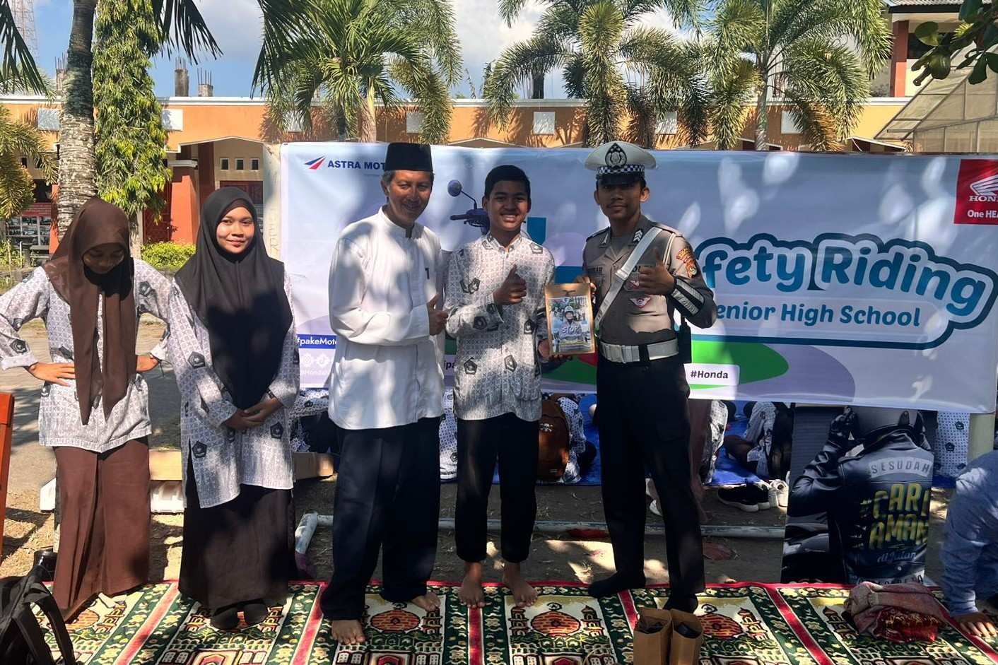 Kolaborasi Satlantas dan Astra Motor Tingkatkan Kesadaran Lalu Lintas Pelajar